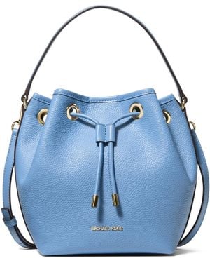 Michael Kors Avery Bucket Messenger Handbag - Blue