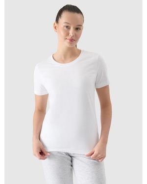 4F Regular Plain T-shirt - White