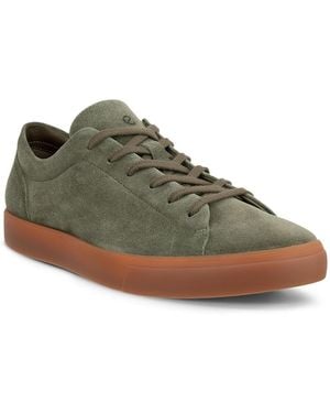 Ecco Lace-up Round Toe Sneakers - Green