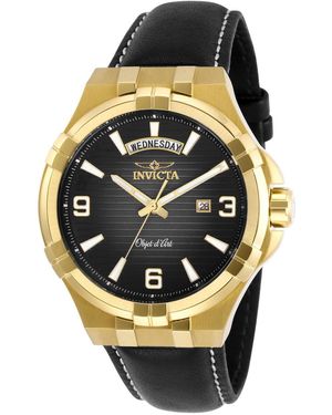INVICTA WATCH 30186 Objet D Art Quartz 3 Hand Dial Watch - Metallic