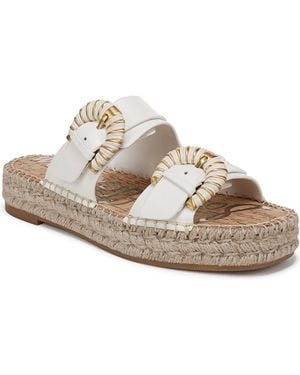 Sam Edelman Tabbey Slip-on Sandals - White