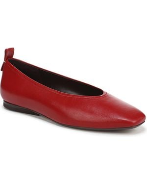27 EDIT Naturalizer Naturalizer Carla Square Toe Ballet Flats - Red