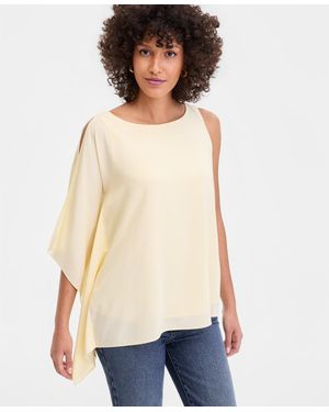 Chemise Côtelée Femme INC International Concepts - Manches 3/4 Asymétrique - Taille XS - Neuf Avec étiquettes