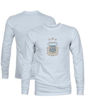 1863fc Argentina National Team Color Badge Long-sleeve T-shirt - Blue