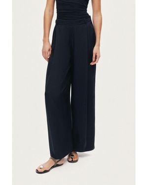 Nocturne Tailored Wide-leg Pants - Blue