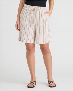 NVLT Pull-on Bermuda Short - Natural