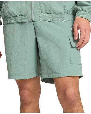 PUMA Woven Cargo Shorts - Green