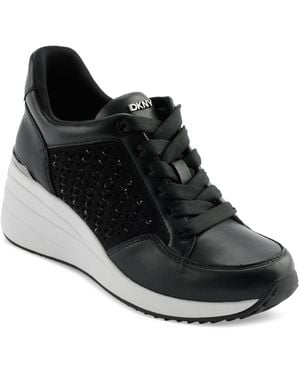 DKNY Kalinda Stones Sneakers - Black