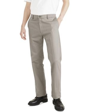Dockers Signature Classic Fit Iron Free Khaki Pants - Gray