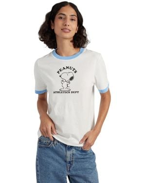 Chinti & Parker Chinti And Parker Snoopy Athletics T-shirt - White
