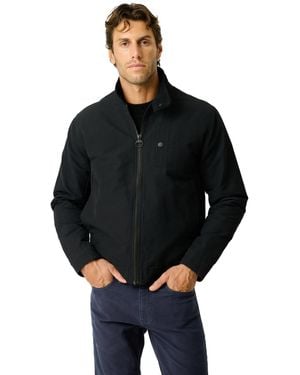 Rodd & Gunn Harling Harrington Waxed Cotton-blend Jacket - Black