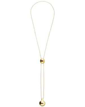 Uno De 50 Sterling Silver Plated Metal Alloy Necklace - White