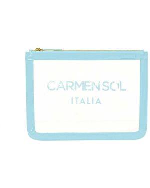 Carmen Sol Firenze Clear Pochette Clear - Blue