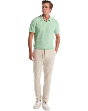 Original Penguin Links Stitch Slim-fit Polo Sweater - Green