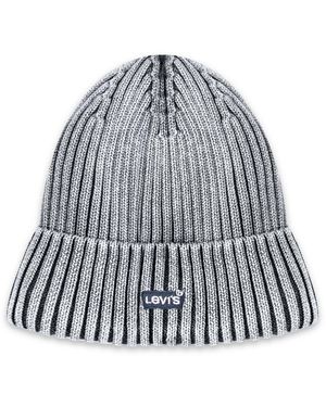 Levi's Ribbed Beanie - Gray