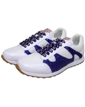 Cuce New York Giants Glitter Sneakers - Blue