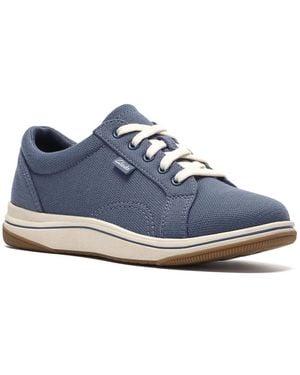 Clarks Breeze Rose Lace-up Sneakers - Blue