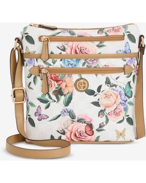 Giani Bernini Small Quilted North South Crossbody - Multicolor