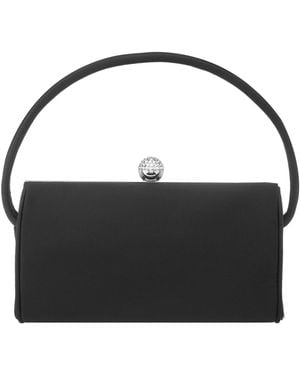 Nina Khalani Vintage Style Small Satchel Bag - Black