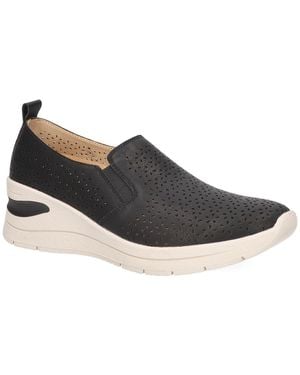 Easy Street Nottingham Slip-on Sneakers - Black