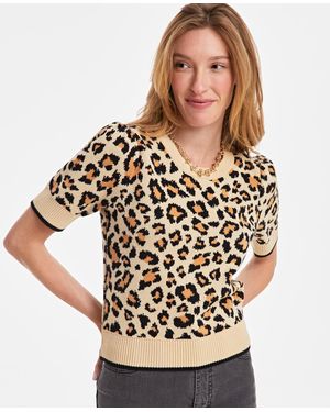 On 34th Puffed-sleeve Sweater - Multicolor