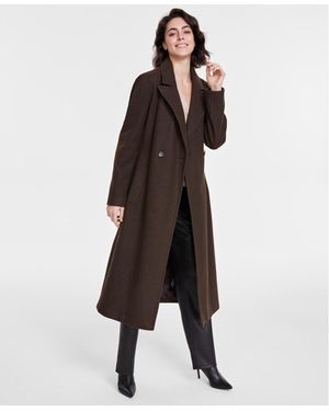 未使用に近い Pure DKNY duvet long coat