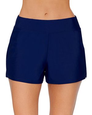 Island Escape Pull-on Swim Shorts - Blue