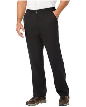 Kingsize Classic Linen Pants - Black