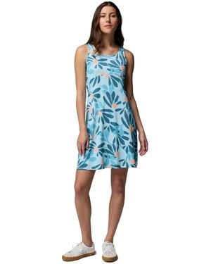 Columbia Pfg Freezer Iii Dress - Blue