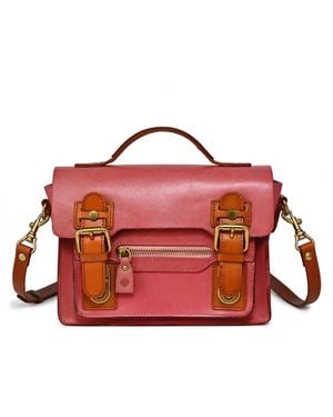 Old Trend Aster Mini Satchel - Red