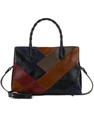 Patricia Nash Genovese Satchel Bag - Black