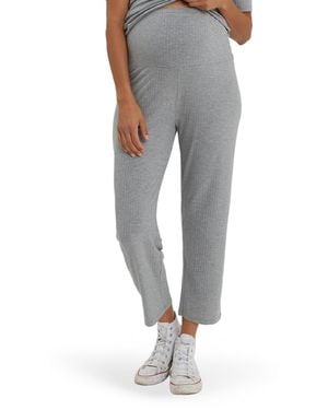 Nom Maternity Maternity Camilla Pant - Gray