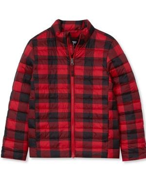 Lands' End Kids Featherfree Insulated Packable Jacket - Red