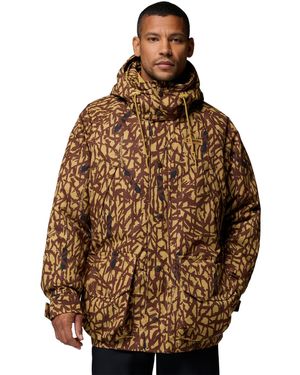 Columbia Sauvie Sky Parka Hooded Jacket - Brown