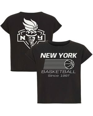Sportiqe New York Liberty Athletic Club Collection Alana T-shirt - Black