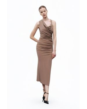 Nocturne Midi Dress - White