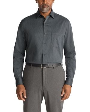 Van Heusen Long Sleeve Dress Shirt - Gray