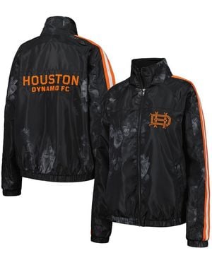 The Wild Collective Houston Dynamo Fc Full-zip Track Jacket - Black