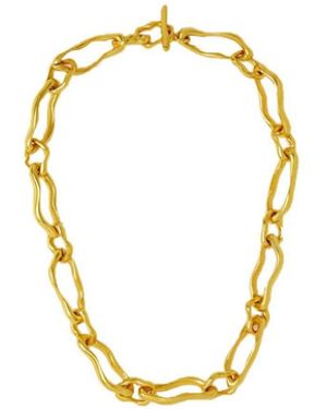 Ottoman Hands Etta Chain Necklace - Metallic