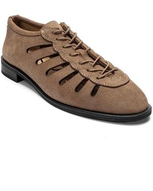 Forever & Always Shoes Forever And Always Shoes Astron Leather Casual Lace Up Shoes - Brown