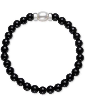 Macy's & Cultured Freshwater Pearl (7-8mm - Black