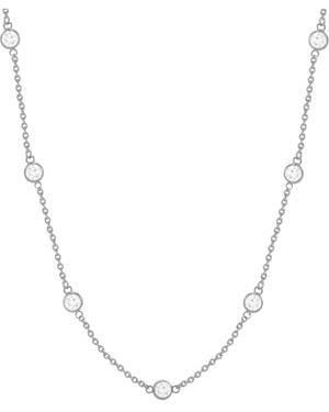 And Now This 18" Statement Necklace - Metallic