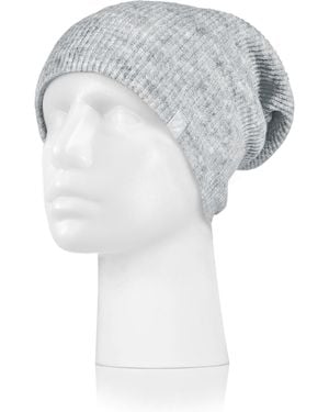 Heat Holders Celeste Space Dyed Rolled Up Hat - White