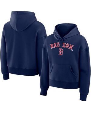 Fanatics Boston Red Sox Lockup Legacy Fleece Hoodie - Blue