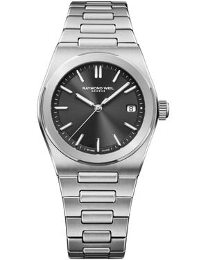 Raymond Weil Silver-tone Stainless Steel Watch 38mm - Gray