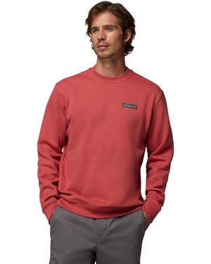 Columbia Meridian Creek Crewneck Sweatshirt - Red