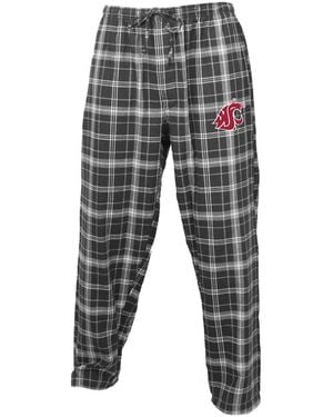 Concepts Sport Charcoal/gray Washington State Cougars Ultimate Flannel Pants