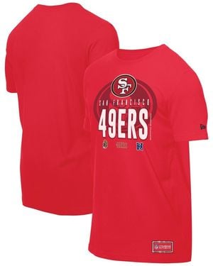 KTZ San Francisco 49ers 2025 Nfl Training Camp T-shirt - Red