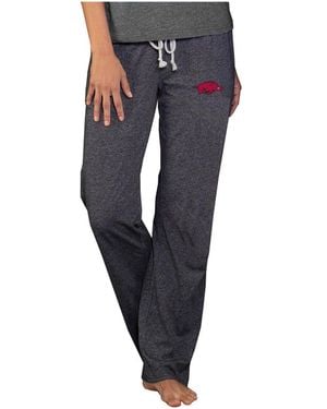 Concepts Sport Arkansas Razorbacks Quest Knit Lightweight Pants - Blue