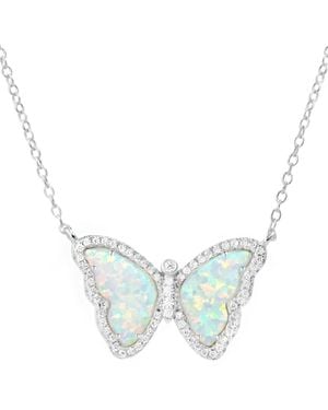 KAMARIA Butterfly Necklace - Blue